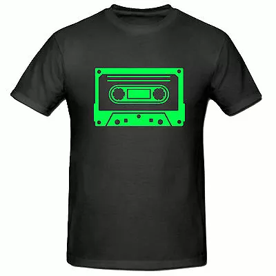 Buy Green Cassette T-shirt, Funny Novelty Men's Tee Shirt,sm-2xl • 8.99£