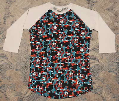 Buy LULAROE Randy Womens Raglan Sleeve T Shirt Size XS • 7£