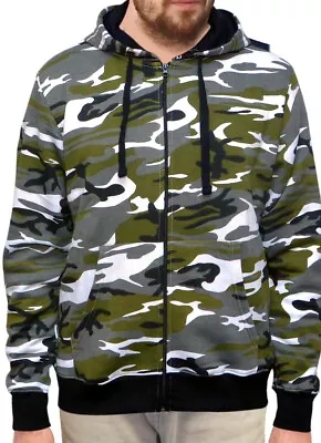 Buy Mens Zip Up HOODIES Hooded Sweatshirt Fleece Top Plain Hoody Jumper Jackets Pull • 19.99£