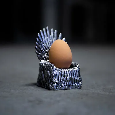 Buy NEW Game Of Thrones Inspired Egg Cup Iron Throne Egg Holder Unique Novelty Gift • 8.99£