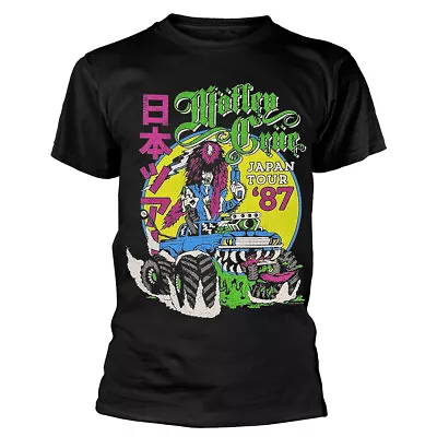 Buy Motley Crue Girls Girls Girls Japanese Tour 87 Black T-Shirt OFFICIAL • 16.59£