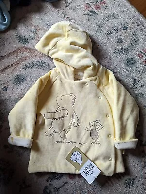 Buy BNWT M&S DISNEY Yellow Winnie The Pooh Baby Jacket - 9-12 Months • 9£