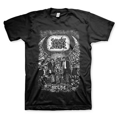 Buy Napalm Death Scum Vintage Logo Brit Grindcore Metal Band Music Shirt MM-EAR-06 • 39.55£