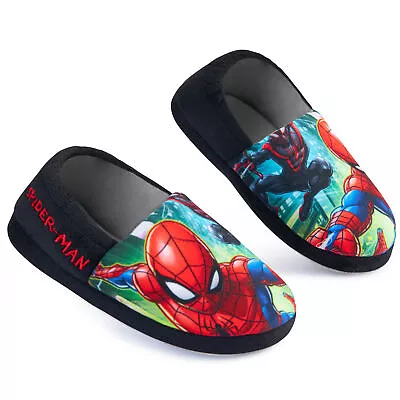 Buy Marvel Spiderman Boys Slippers - Avengers Slippers For Boys • 13.49£