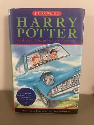 Buy Harry Potter And The Chamber Of Secrets Ted Smart 1st Edition 5th Print Hardback • 10£