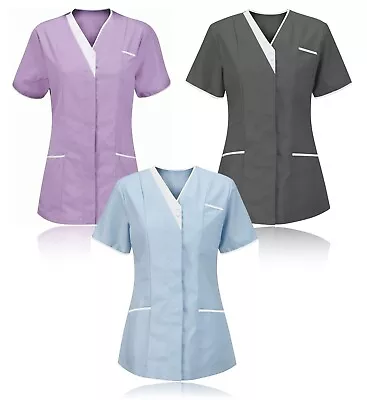 Buy Nursing Uniform Tunics Dentist Therapist Nursing Healthcare Hospitality Carers • 10.99£