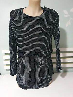 Buy WITCHERY ~ Sz 8 As New!  Long Black And White  Shirt Or Short Dress • 15.61£
