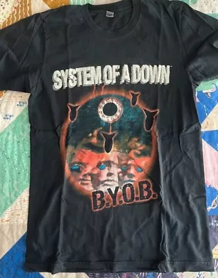 Buy System Of A Down T Shirt Rare Rock Metal Band Merch Tee Size Small Serj Tankian • 16.30£