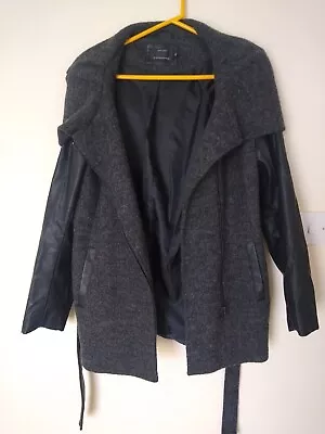 Buy Only Brand Leather Sleeved Coat Size XL • 4.99£