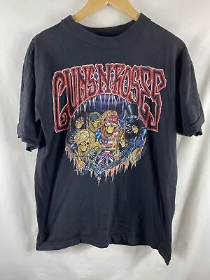 Buy Vintage Guns N Roses T Shirt Medium Size M Single Stitch Vtg 90s Brockum 92 • 99.95£