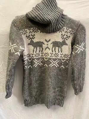Buy Christmas Jumper 17  Pit To Pt With Stains RE116 • 25.31£