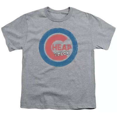 Buy Cheap Trick Cheap Cub Kids Youth T Shirt Licensed Music Rock Band Tee Sport Gray • 13.81£
