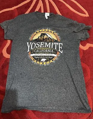 Buy Yosemite California Black/brown T Shirt Size S (6)  • 9.99£