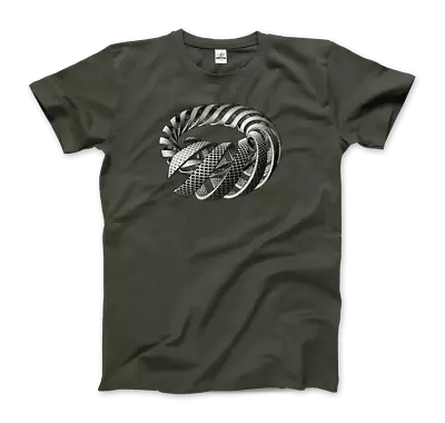 Buy MC Escher Spirals Art T-Shirt • 22.63£