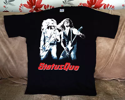Buy Status Quo Vintage Memorial T-Shirt All Area's UK 2004 Tour/FREE Post • 14.50£