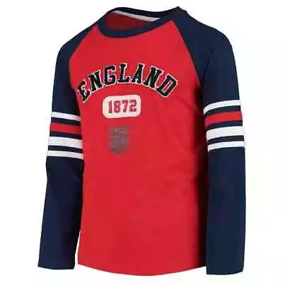 Buy England Football T Shirt Boys Kids Top National Team Crest • 9.99£