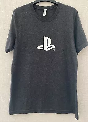 Buy Men’s Grey Playstation T-shirt Size Medium *ideal Birthday Or Father’s Day Gift* • 2.99£