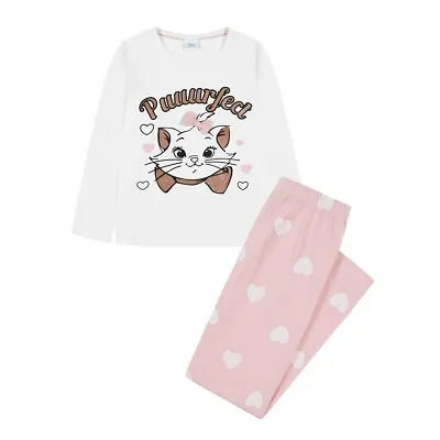 Buy Marie Aristocats Disney Pyjamas. Girls 2-10 Years. Cotton Long Sleeved. New • 7.99£