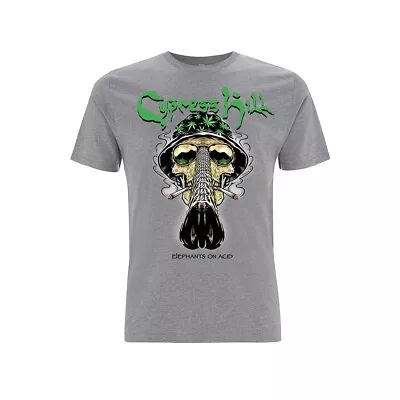 Buy Cypress Hill Skull Bucket Grey Official Tee T-Shirt Mens Unisex • 16.36£