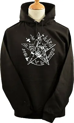 Buy Unisex Pentagram Hoodie Hoody Esoteric Satanic Occult Church Satan Gothic • 34.50£