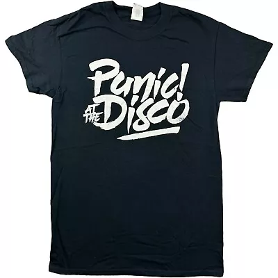 Buy Panic At The Disco T Shirt Black Small Emo Punk USA America Rock Band Gildan Tag • 22.50£