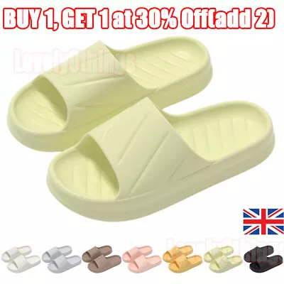 Buy Unisex Ultra Soft Slippers Home Shoes Beach Sandals Anti-Slip.Slippers Bathroom# • 4.86£
