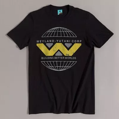 Buy Weyland Yutani Corp Logo Inspired Black T-Shirt : S,M,L,XL,XXL,3XL,5XL • 19.99£