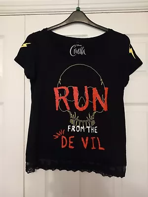 Buy EMP Size S Cruella Disney T Shirt  Size S Vgc Rare Grunge Emo Alternative  • 8£