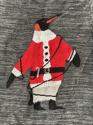 Buy TU Christmas Jumper Sweater Light Up L.E.D Lights Penguin Mens Med 38  40  • 16.99£