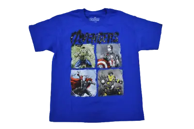 Buy Marvel Avengers Age Of Ultron Little Boys Iron Man, Hulk, Thor Shirt New L (7) • 4.72£
