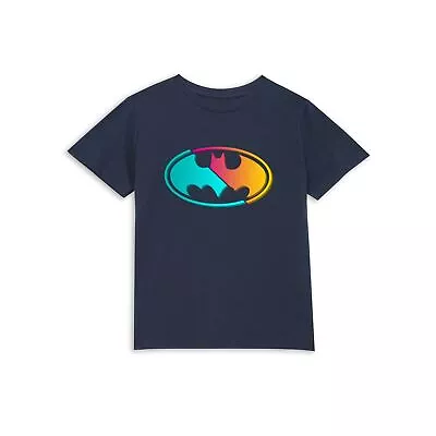 Buy Official DC Comics Justice League Neon Batman Kids' T-Shirt • 14.99£