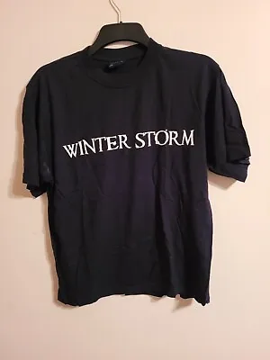 Buy Winter Storm Logo Shirt Size M Paradise Lost Anathema Draconian Moonspell • 12£