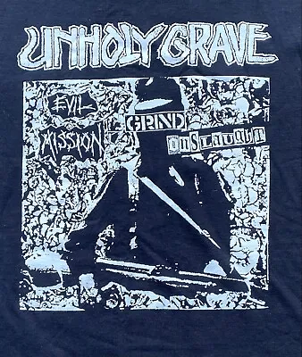 Buy Unholy Grave T-shirt Japanese Hardcore Grind Gism Warsore Realized Agathocles • 15£