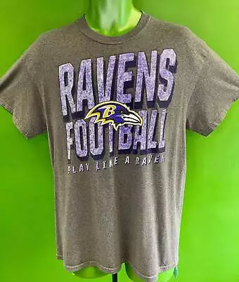 Buy NFL Baltimore Ravens Charcoal Grey T-Shirt Men's Large • 8.99£