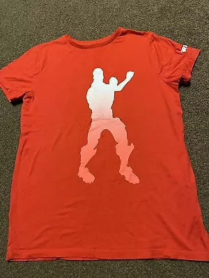 Buy Boys Fortnite Red T.Shirt From Primark - Size Large  • 1.75£