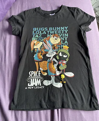 Buy Boys Space Jam Black T-shirt • 2.97£