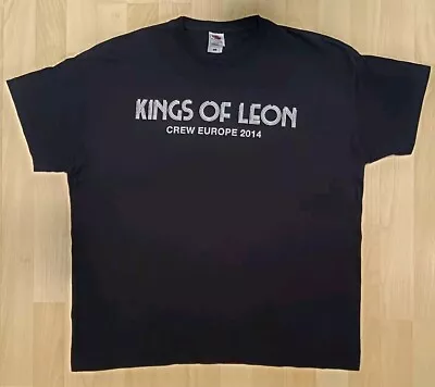Buy KINGS OF LEON Crew Europe 2014 Local Crew *RARE* Backstage Tee Size XL SEE DESC • 34.98£