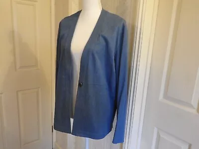 Buy Cotswold Collections Blue Denim Type Jacket BNWOT Size 14 (pit To Pit 20.5 ) • 5.99£