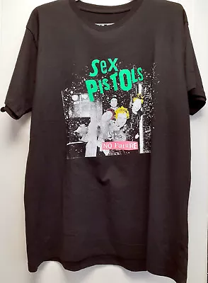 Buy Sex Pistols No Future T Shirt Size Large New Official Rock Metal New Wave Punk • 17£