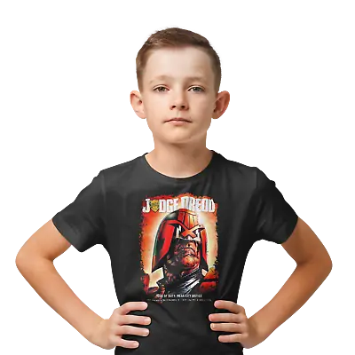 Buy Kids Boys Film Movie Horror Birthday Christmas T Shirt Judge Dredd • 8.97£