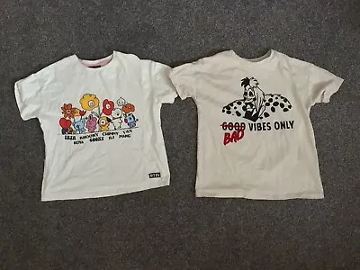 Buy Stunning Barely Worn Girls Bt21 /bts  Top & Creula/bad Vibes Top Size 8-9 Years • 4£