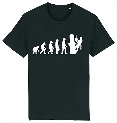 Buy Evolution Of A Tree Surgeon Arborist T-Shirt • 9.95£