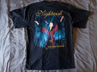 Buy NIGHTWISH From Wishes To Eternity  TG 2001 Official  England L T-shirt Mint • 22.13£