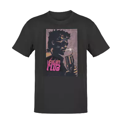 Buy Fight Club Fan Art Film Movie Funny Parody Retro T Shirt 1 • 8.99£