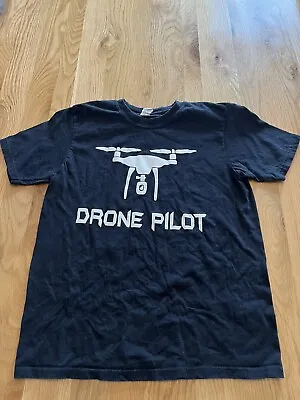 Buy Drone Pilot Black T-shirt Size Youth XL • 0.99£