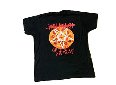 Buy Papa Roach Cut My Life Into Pizzas T Shirt Size Large • 18.96£