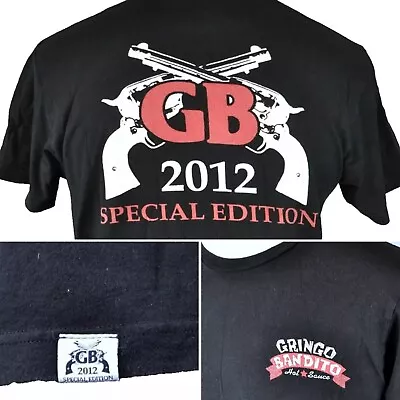 Buy Gringo Bandito Hot Sauce The Offspring T-shirt Sz Medium 2012 Special Ed Pistols • 23.63£