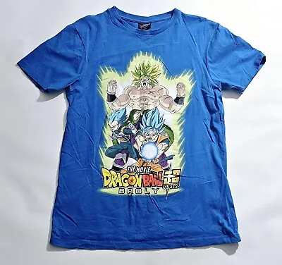 Buy Dragon Ball Z Super Broly The Movie Short Sleeve Graphic T-shirt Size Small • 6.99£