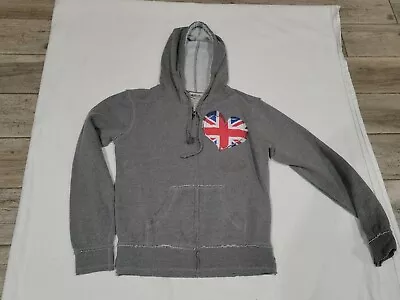 Buy Disney Parks  Hoodie  Grey  Sweatshirt I Love UK' Size M Full Zip Up • 10.41£
