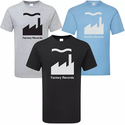 Buy Factory Records T-Shirt Mens Happy Mondays OMD James FAC51 Hacienda FCP Rave • 12.95£